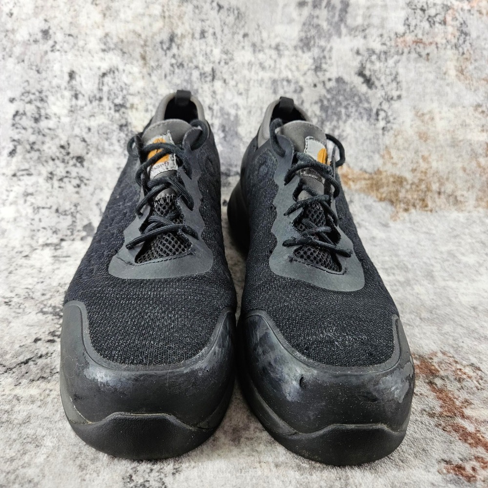 Carhartt Force ESD Nano Toe Shoes Men 11 Wide Black Composite Slip Resistant - Picture 2 of 14